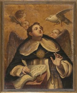 Santo Tomas De Aquino by Manuel, Fray Bayeu Y Subias
