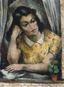 Deep In Thought by Abraham S. Baylinson