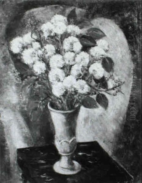 Still Life With Mums And Berries - view 1