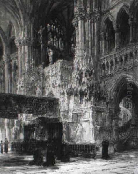 Interieur Der St. Madeleine, Troya - view 1