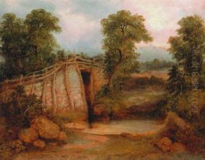 Bridge Near Woburn, Mass. by Walter McPherson Bayne