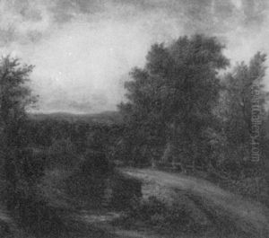New England Landscape by Walter McPherson Bayne