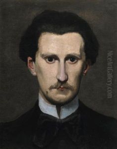 Fragment Du Portrait D'edmond Maitre