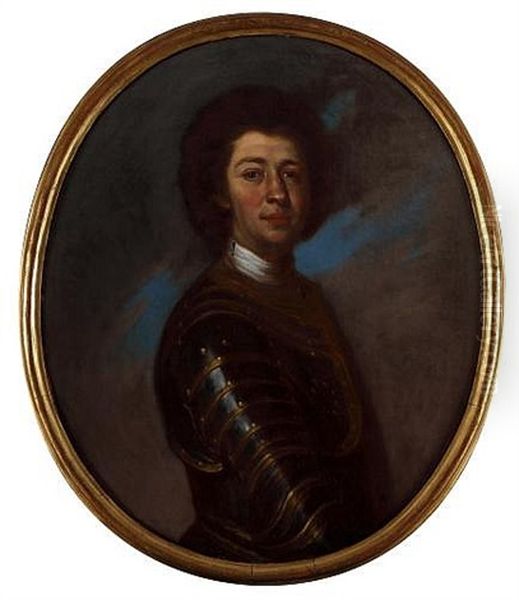 Portrait Of A Man In Armour - view 1