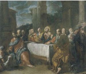 L'ultima Cena by Giuseppe Bazzani