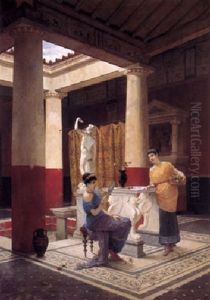 Maidens In A Classical Interior Maidens In A Classical Interior