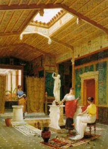 A Pompeian Interior A Pompeian Interior