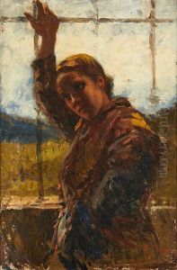 Jeune Fille Dans La Serre