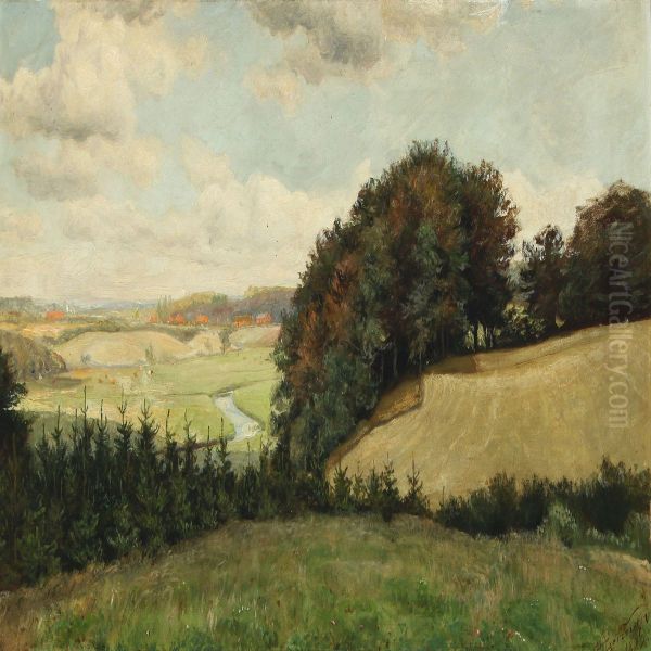 Landscape Near Pjedsted - view 1