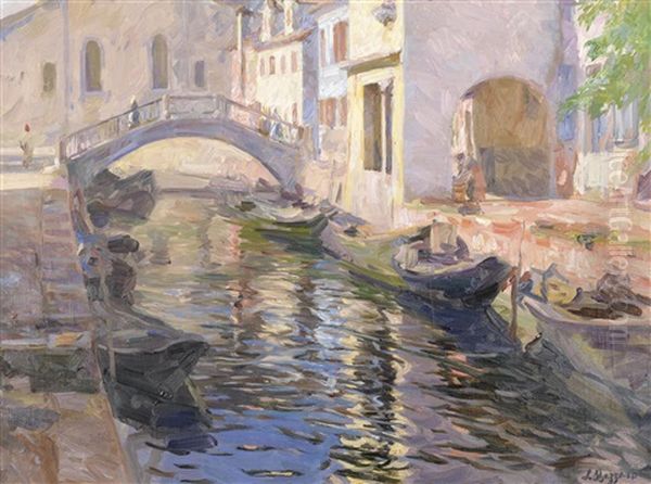 Kanal In Venedig - view 1