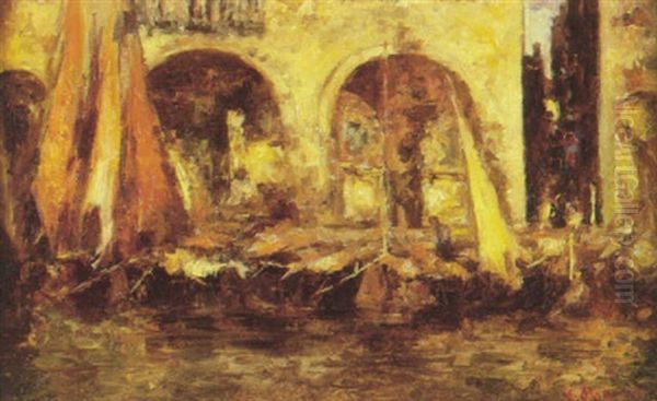 Barcas En El Canal - view 1