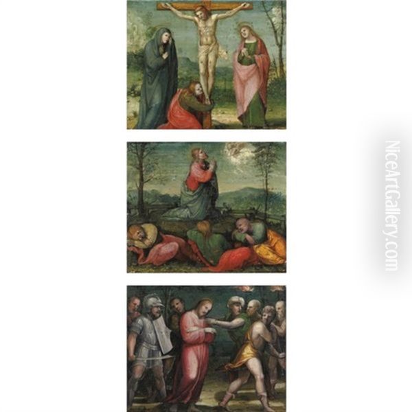 Crocefissione (+ 2 Others; Set Of 3) - view 1