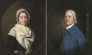 Portrait Of Mrs Skeats (+ Portrait Of Mr Highmore Skeats Snr; Pair) Portrait Of Mrs Skeats (+ Portrait Of Mr Highmore Skeats Snr; Pair)