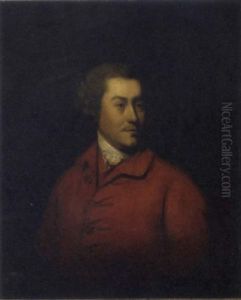 Portrait Of A Gentleman In A Red Coat by Thomas Beach