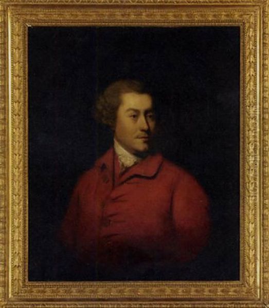 Portrait Of A Gentleman In A Red Coat - view 1