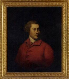 Portrait Of A Gentleman In A Red Coat by Thomas Beach
