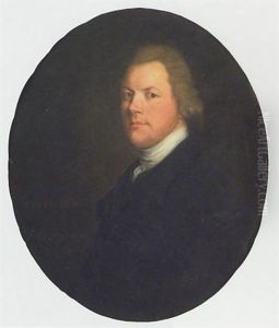 Half Length Portrait Of R.i.h. Coxe