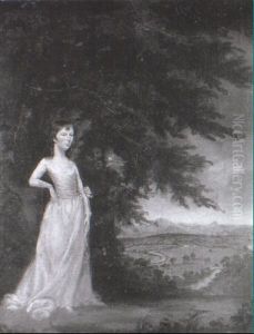 Portrait Of A Young Girl by Thomas Beach