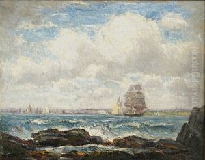 Bass Rocks, Gloucester by Reynolds Beal