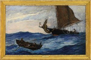 Ocean Fishermen by Reynolds Beal