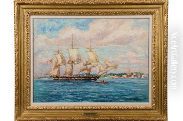 Uss Constellation Off Annapolis - view 1