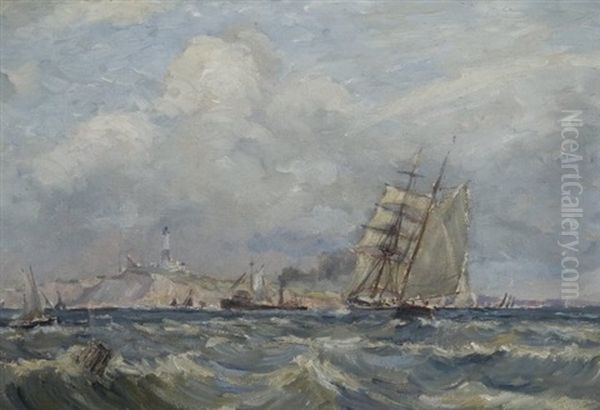 Montauk Point From Great Eastern Rock Buoy - view 1