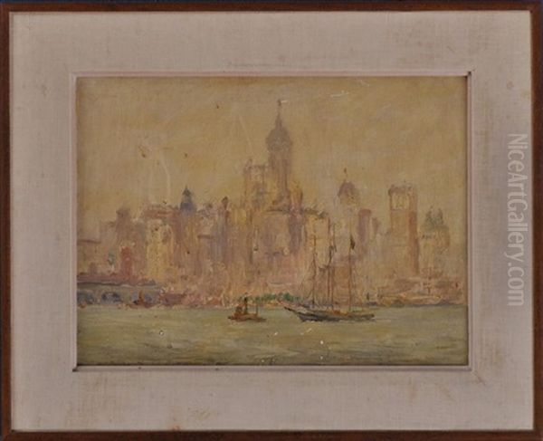 New York Harbor Sceen - view 1