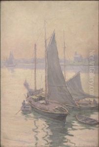 Harbor Scene Harbor Scene