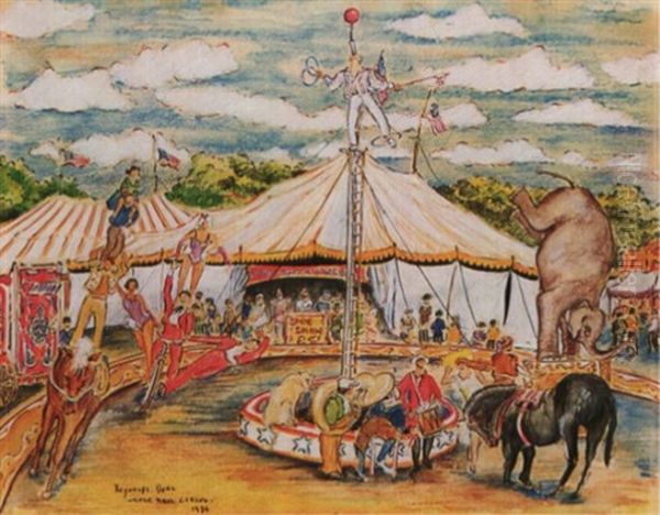 Cole Brothers Circus - view 1