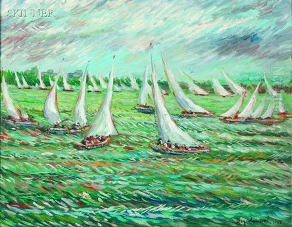 Sailboats - view 1