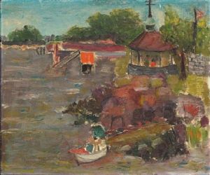 Boating In The Afternoon by Reynolds Beal