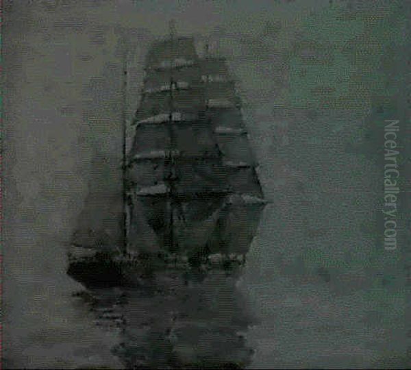 Ship In The Morning Mist - view 1