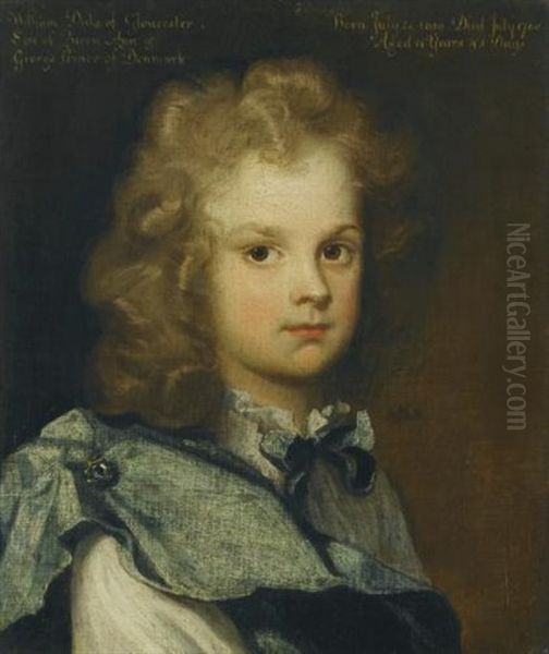 Portrait Of A Boy, Said To Be Prince William, Duke Of Gloucester - view 1