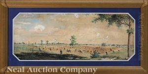 Battle Of Gettysburg by J. B. Beale