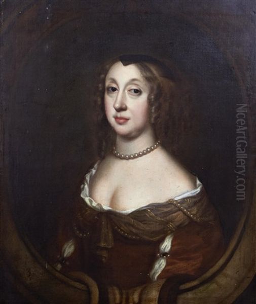 A Portrait Of Dorothy Greenly (1610-1702) Daughter Of Edward And Elizabeth Greenly Of Titley Court, Herefordshire - view 1