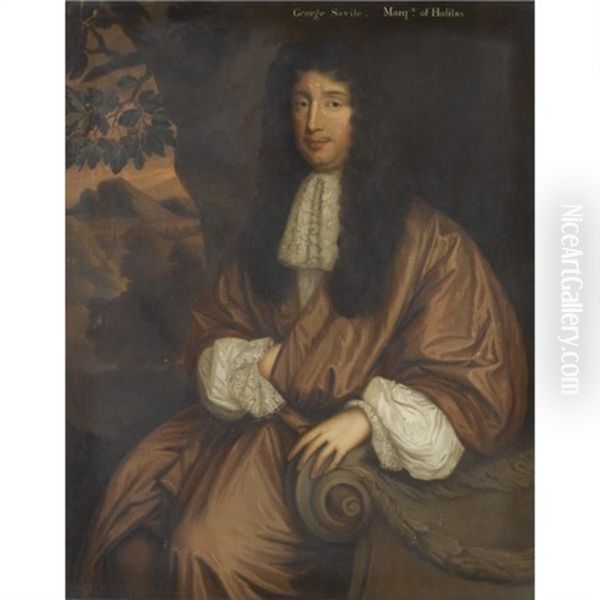 Portrait Of George Savile, 1st Marquis Of Halifax - view 1