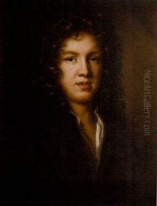 Portrait Of Charles Beale In A Brown Robe And White Chemise