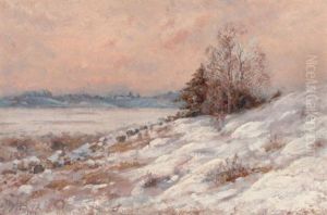 Winter Landscape by Gamaliel Waldo Beaman