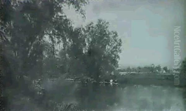 Ohio Landscape With River View - view 1