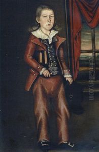 Portrait Of Joseph Wheeler by The Beardsley Limner