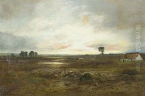 Moorland...invernessshire by William Beattie-Brown