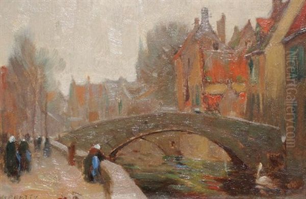 Amsterdam Canal Scene - view 1