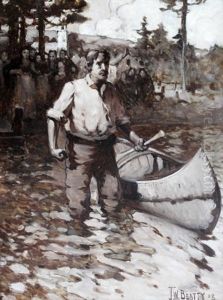 Canoe by John William Beatty