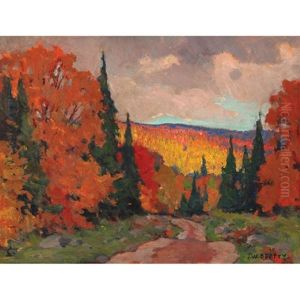 Autumn Near Kearney, Ontario by John William Beatty