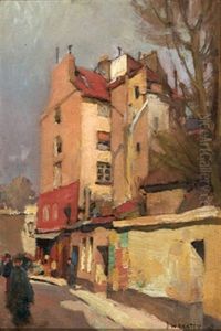 Street Scene by John William Beatty