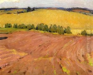 Ploughed Field by John William Beatty