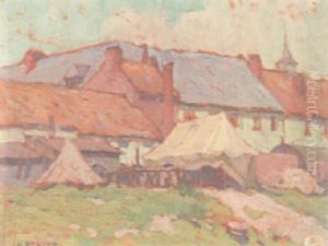 Field Hospital Ww I by John William Beatty