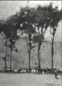 Cattle Grazing Beneath Trees Cattle Grazing Beneath Trees
