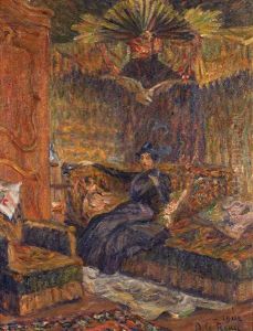 Le Boudoir by Alcide-Marie le Beau