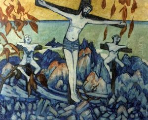 Le Christ Blanc by Alcide-Marie le Beau